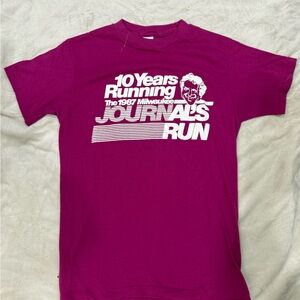 Vintage Graphic Tee - Purple